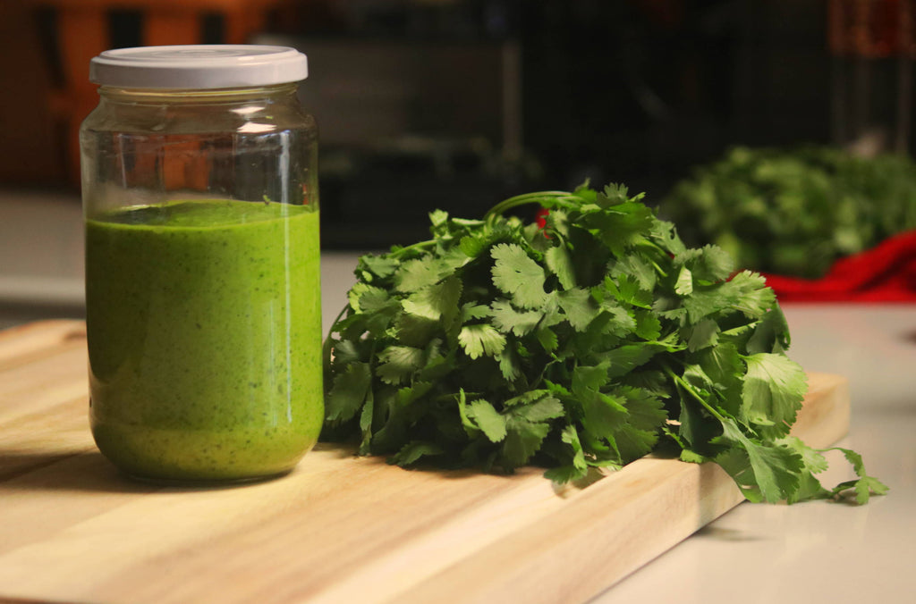 Browsey Acres Fresh Miso Ginger Green Sauce