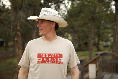 Browsey Acres Mens Regenerative Ranch T-Shirt - Browsey Acres Inc