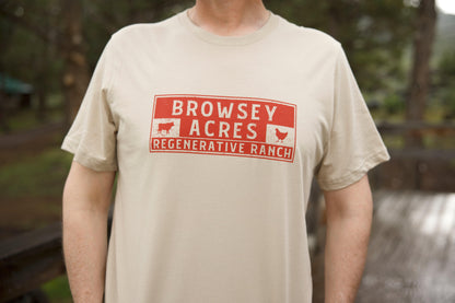 Browsey Acres Mens Regenerative Ranch T-Shirt - Browsey Acres Inc