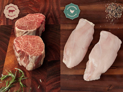 Premium Variety Box (Wagyu + Chicken) - Browsey Acres Inc